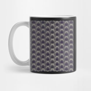 Retro vintage design pattern 60s 70s Mug